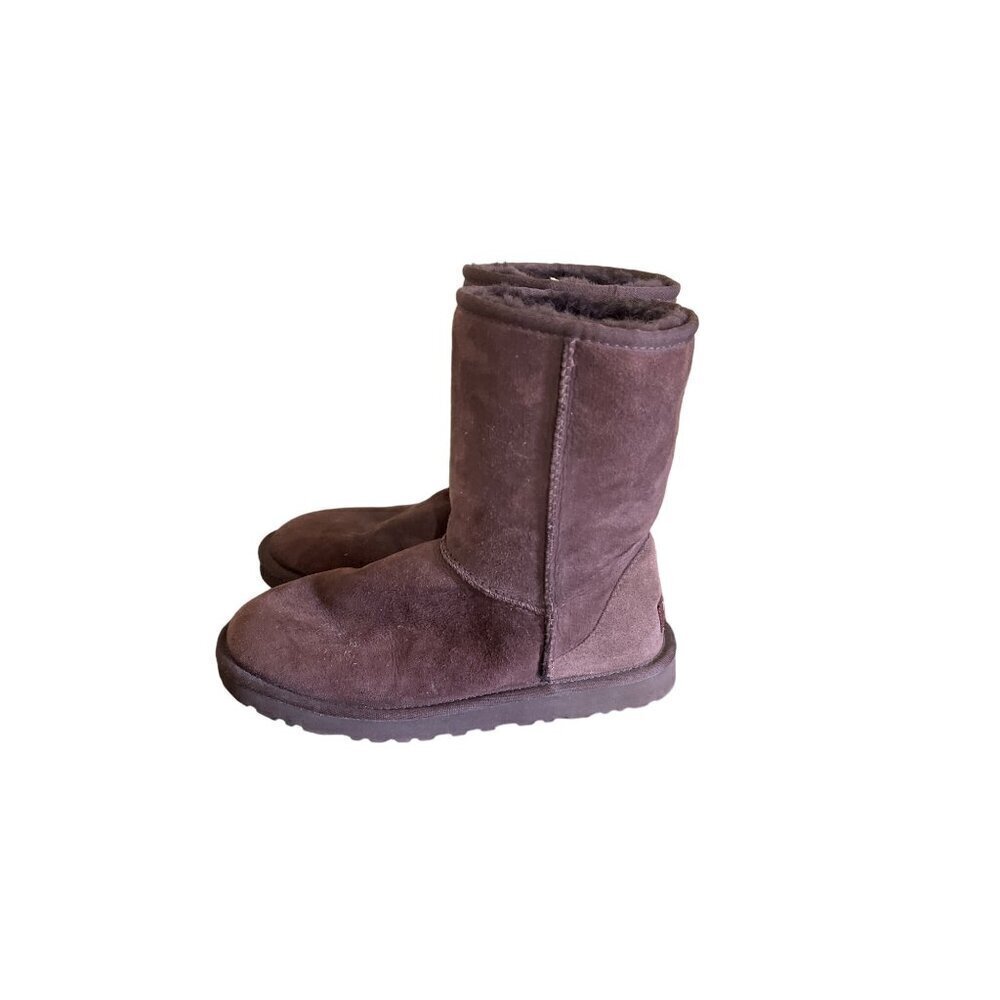 UGG Chocolate Suede Winter Boots
